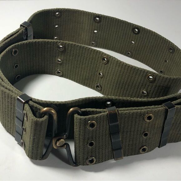 US 𝅺MILITARY Green  Belt Only Size L? Adjustable 46" as shown - Picture 8 of 8